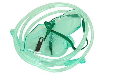 BOSCAROL OXYGEN MASK WITH TUBING ADULT