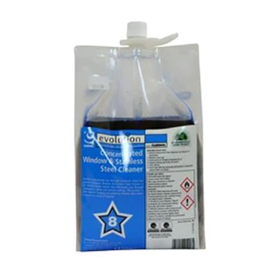 EVOLUTION 8 - GLASS & S/STEEL CLEANER 2 X 1.5L