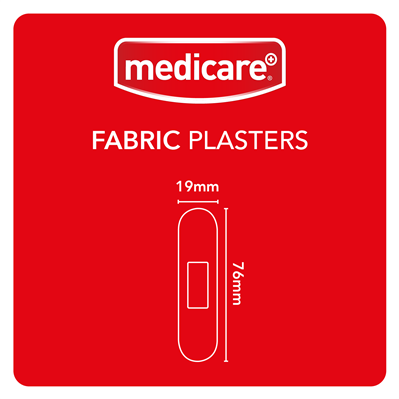 MEDICARE FABRIC PLASTERS 30'S (DISPLAY OF 10)