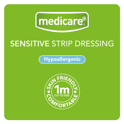 MEDICARE SENSITIVE STRIP 1M X 6CM (DISPLAY OF 10)