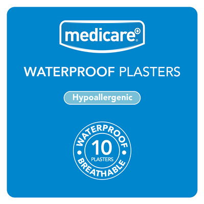 MEDICARE WATERPROOF PLASTERS 10'S (DISPLAY OF 30)