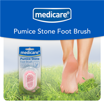 MEDICARE PUMICE STONE WITH BRUSH