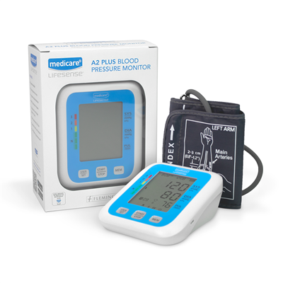 Medicare LifeSense A2 Plus Bluetooth Blood Pressure Monitor