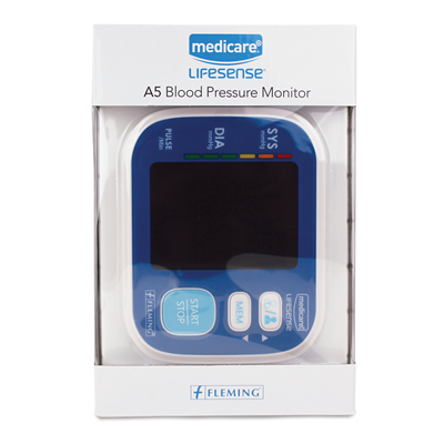 LIFESENSE A5 UPPER ARM  BLOOD PRESSURE MONITOR