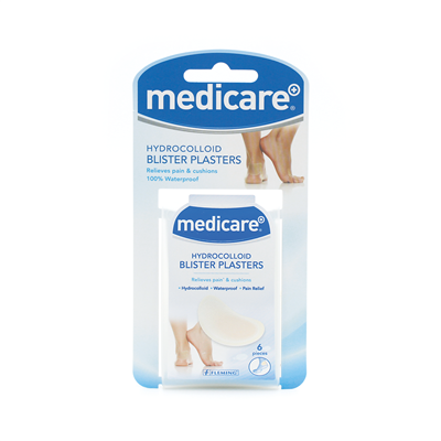 MEDICARE BLISTER PLASTERS 6's (DISPLAY OF 6)