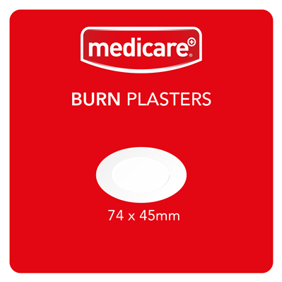 MEDICARE BURN PLASTERS 6'S (DISPLAY OF 16)