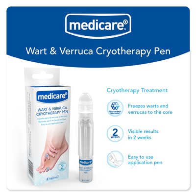 MEDICARE WART AND VERRUCA CRYOTHERAPY PEN 38ML