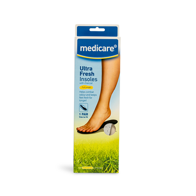 MEDICARE ULTRA FRESH INSOLES (DISPLAY OF 12)