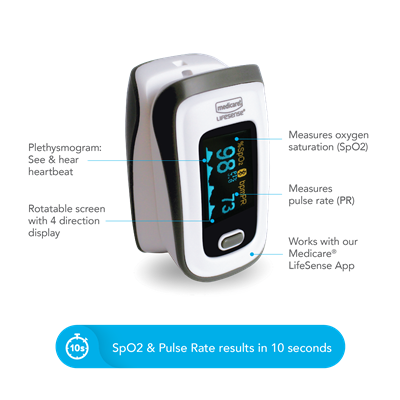 LIFESENSE PULSE OXIMETER