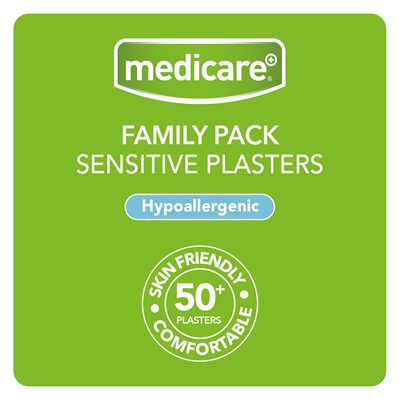 MEDICARE SENSITIVE PLASTERS FAMILY PACK OF 50 (DISPLAY OF 6)