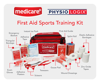 MEDICARE PHYSIOLOGIX FIRST AID SPORTS TRAINING KIT