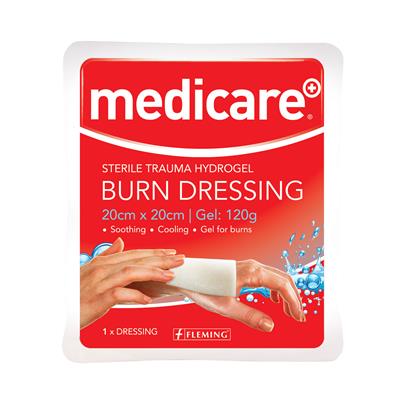 MEDICARE BURN DRESSING 20 X 20CM (DISPLAY OF 5)