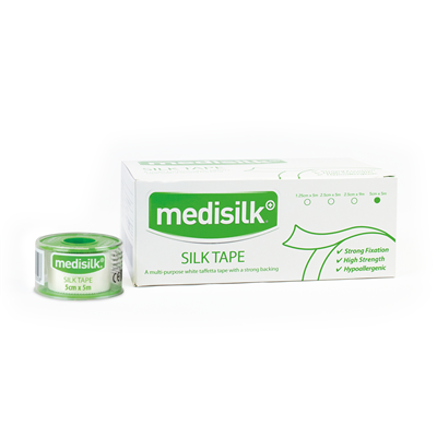 MEDISILK SILK TAPE 5CM X 5M