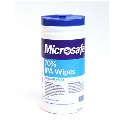 MICROSAFE ALCOHOL WIPES ( 200s)