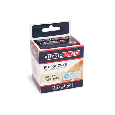 PHYSIOLOGIX ZINC OXIDE TAPE 5CM X 10M - BEIGE