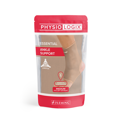 PHYSIOLOGIX ESSENTIAL BEIGE ANKLE SUPPORT - LARGE