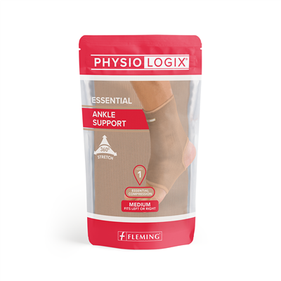 PHYSIOLOGIX ESSENTIAL BEIGE ANKLE SUPPORT - SMALL