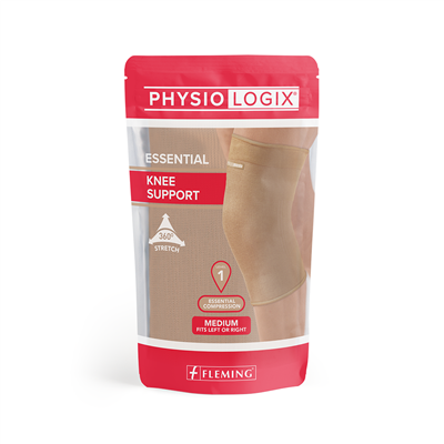 PHYSIOLOGIX ESSENTIAL BEIGE KNEE SUPPORT - LARGE