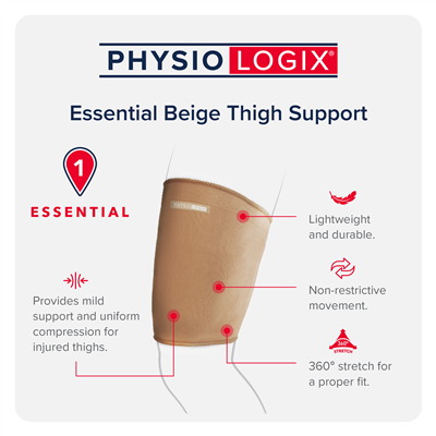 PHYSIOLOGIX ESSENTIAL BEIGE THIGH SUPPORT - LARGE