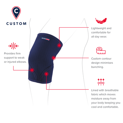 PHYSIOLOGIX CUSTOM FIT ELBOW SUPPORT MEDIUM