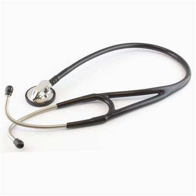 TYTAN TWO-TONE CARDIOLOGY ADULT STETHOSCOPE BLACK 30in