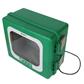 ARKY GREEN OUTDOOR CABINET WITH INLAY, HEATING ELEMENT AND ALARM (24V)