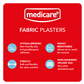 MEDICARE FABRIC PLASTERS 30'S (DISPLAY OF 10)