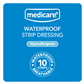 MEDICARE WATERPROOF STRIP 6CM X 10CM (DISPLAY OF 10)