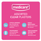 MEDICARE ASSORTED TRANSPARENT PLASTERS 30'S (DISPLAY OF 10)