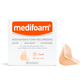 MEDIFOAM NON ADHESIVE FOAM HEEL DRESSING 12X13CM (BOX OF 3)