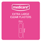 MEDICARE EXTRA LARGE TRANSPARENT PLASTERS 30'S (DISPLAY OF 10)