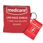 MEDICARE CPR BREATHING BARRIER ON KEY RING - SINGLE USE