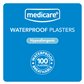 MEDICARE WATERPROOF PLASTERS 19X72MM 100's