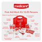 MEDICARE FIRST AID WORK KIT 10-25 PERSONS