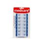 MEDICARE PUSH BUTTON 2 SLOT WEEKLY PILL BOX