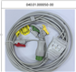 ECG CABLES 3 LEADS - CLIP-ON TYPE