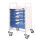 SUNFLOWER VISTA 50 TROLLEY - 4 SINGLE/1 DOUBLE TRAYS