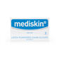 MEDISKIN LATEX GLOVES LIGHTLY POWDERED SMALL (100's)