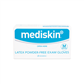 MEDISKIN LATEX GLOVES POWDERFREE MEDIUM (100's)